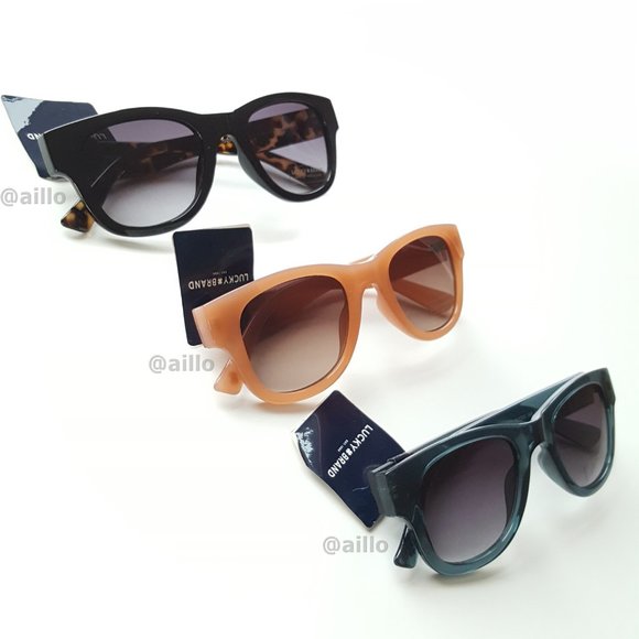 Lucky ? Brand D2009 BLUE GREY Sunglasses main image 7